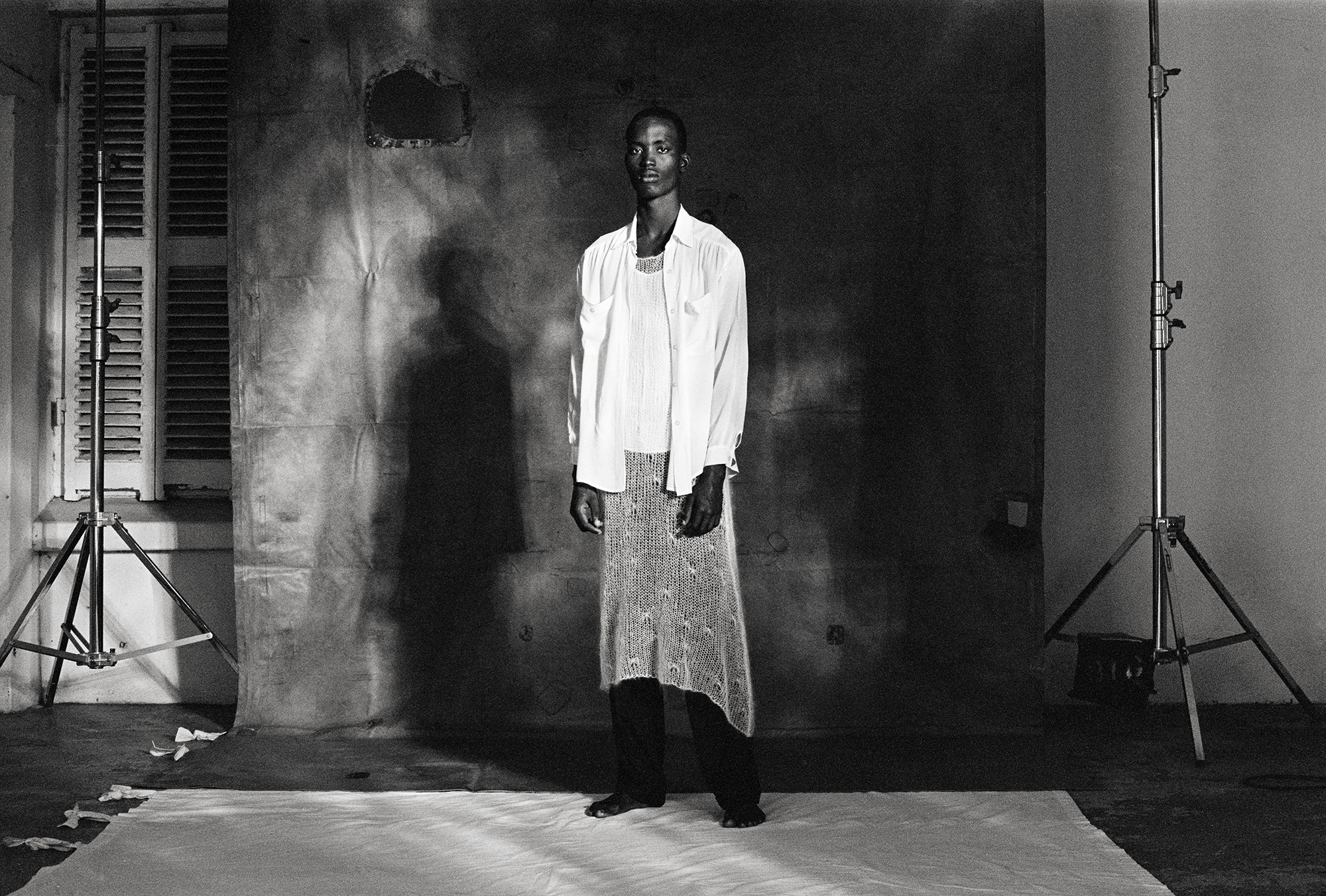 Lukhanyo Mdingi showcases his AW22 collection at Paris Fashion Week