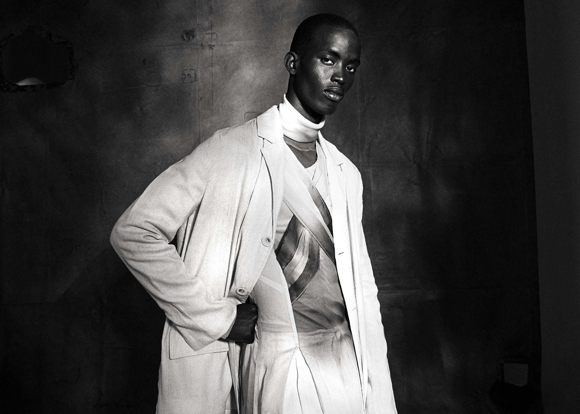 Lukhanyo Mdingi showcases his AW22 collection at Paris Fashion Week