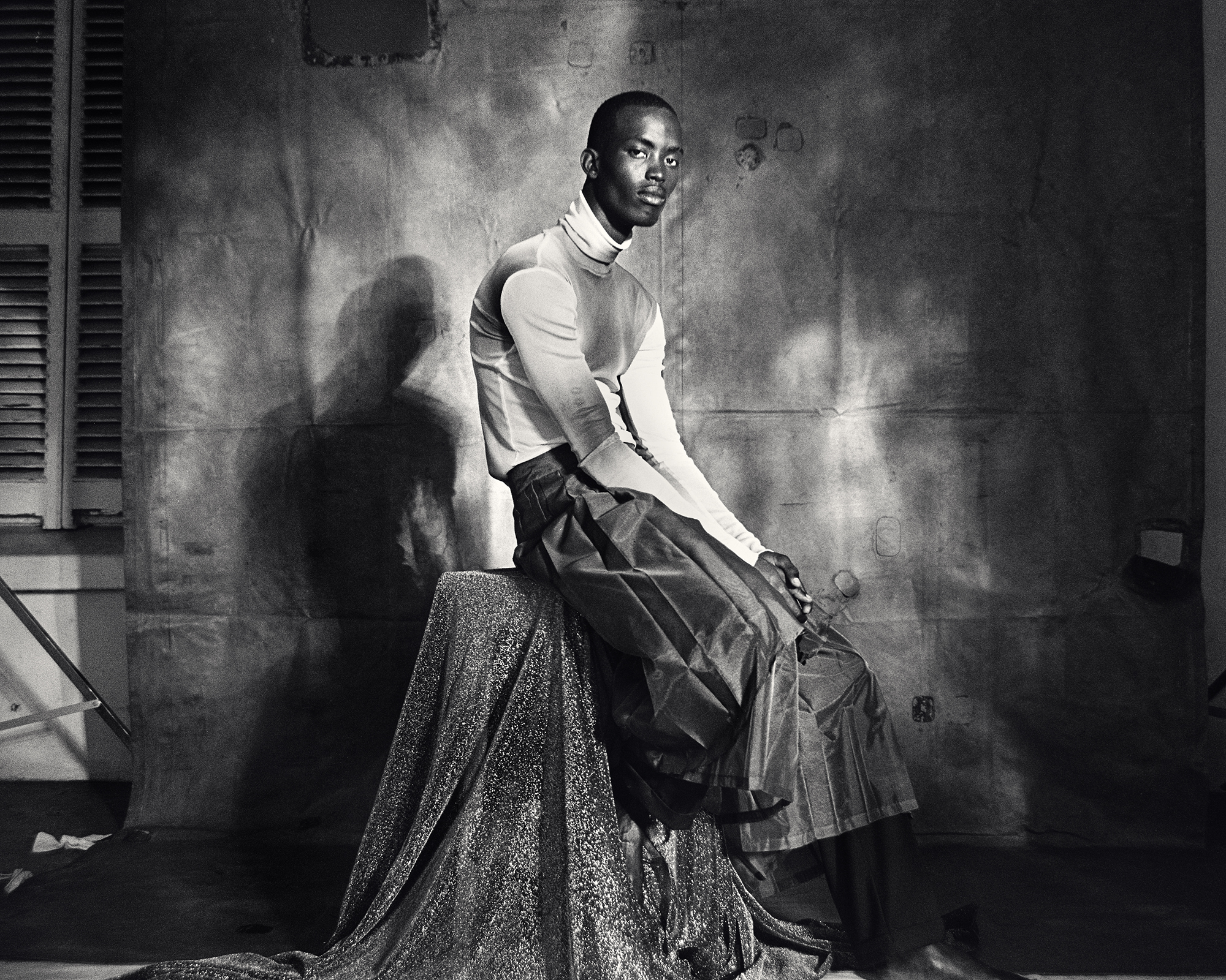 Lukhanyo Mdingi showcases his AW22 collection at Paris Fashion Week