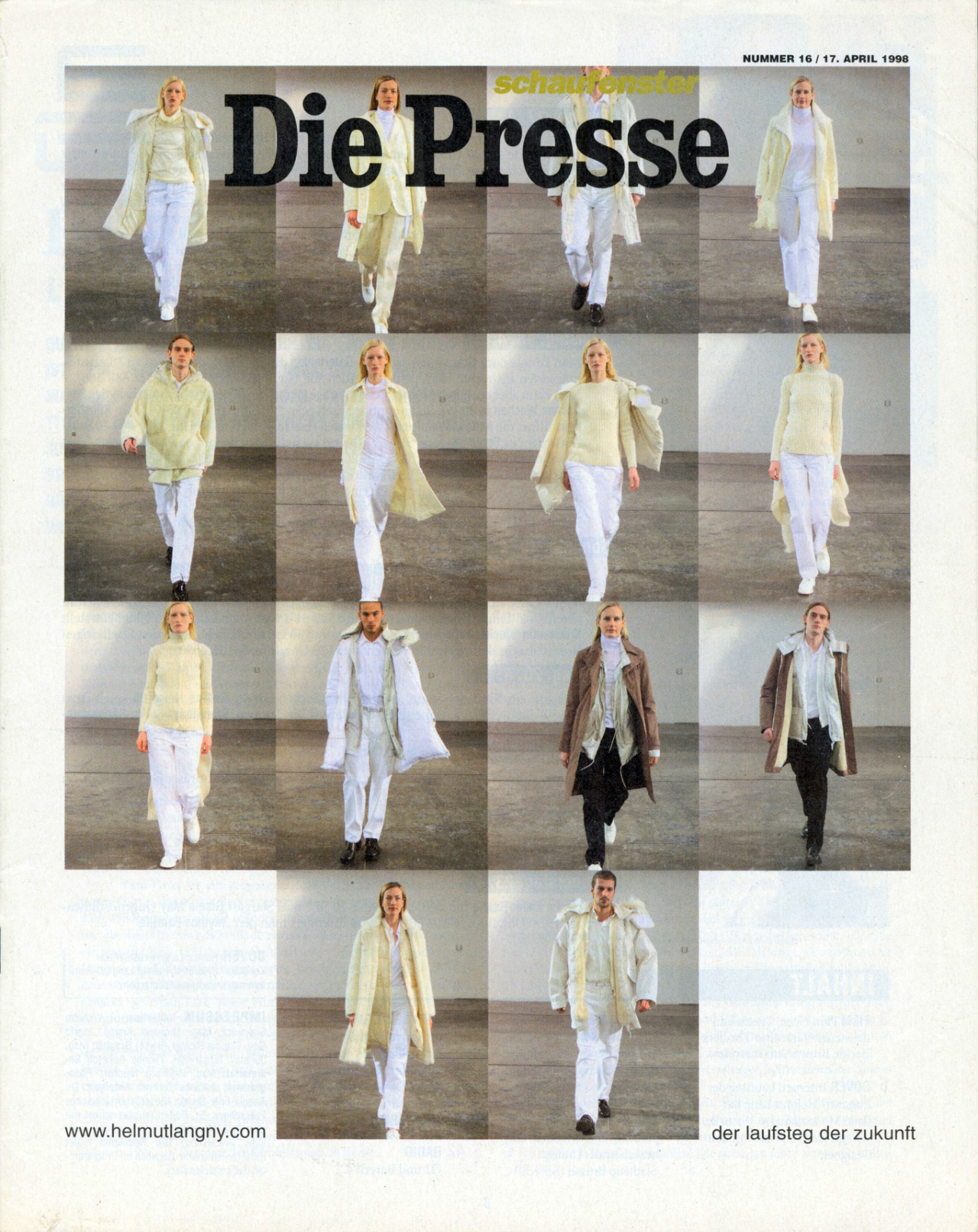 From the archive: HELMUT LANG Spring 1998 