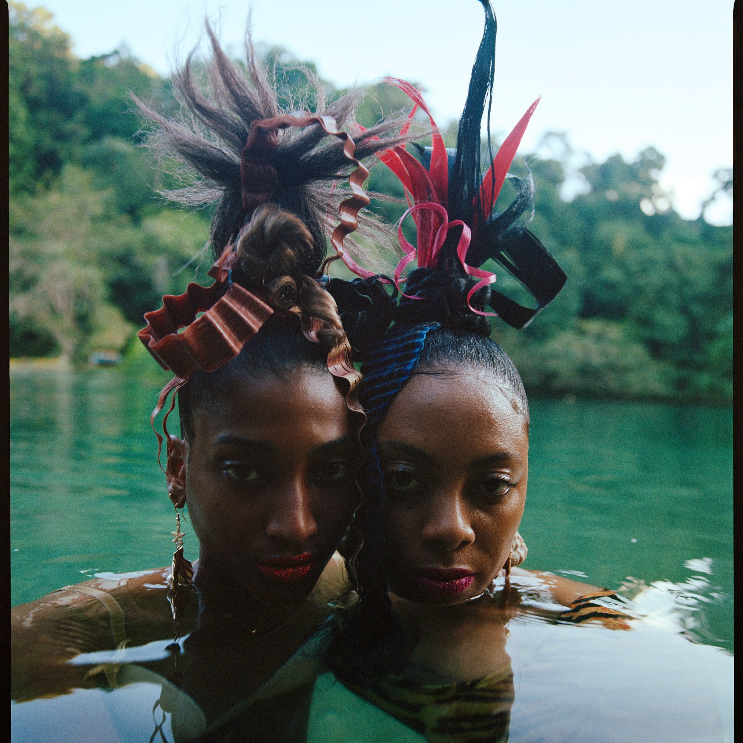 Nadine Ijewere and Jawara TALLAWAH exhibition for Dazed Beauty