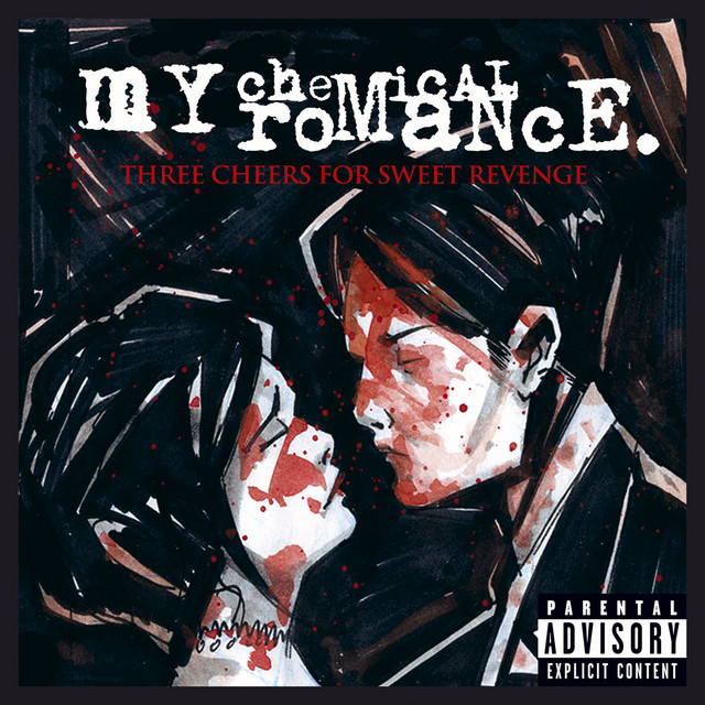 Playlist for 2021_My Chemical Romance cover art for three cheers for sweet revenge