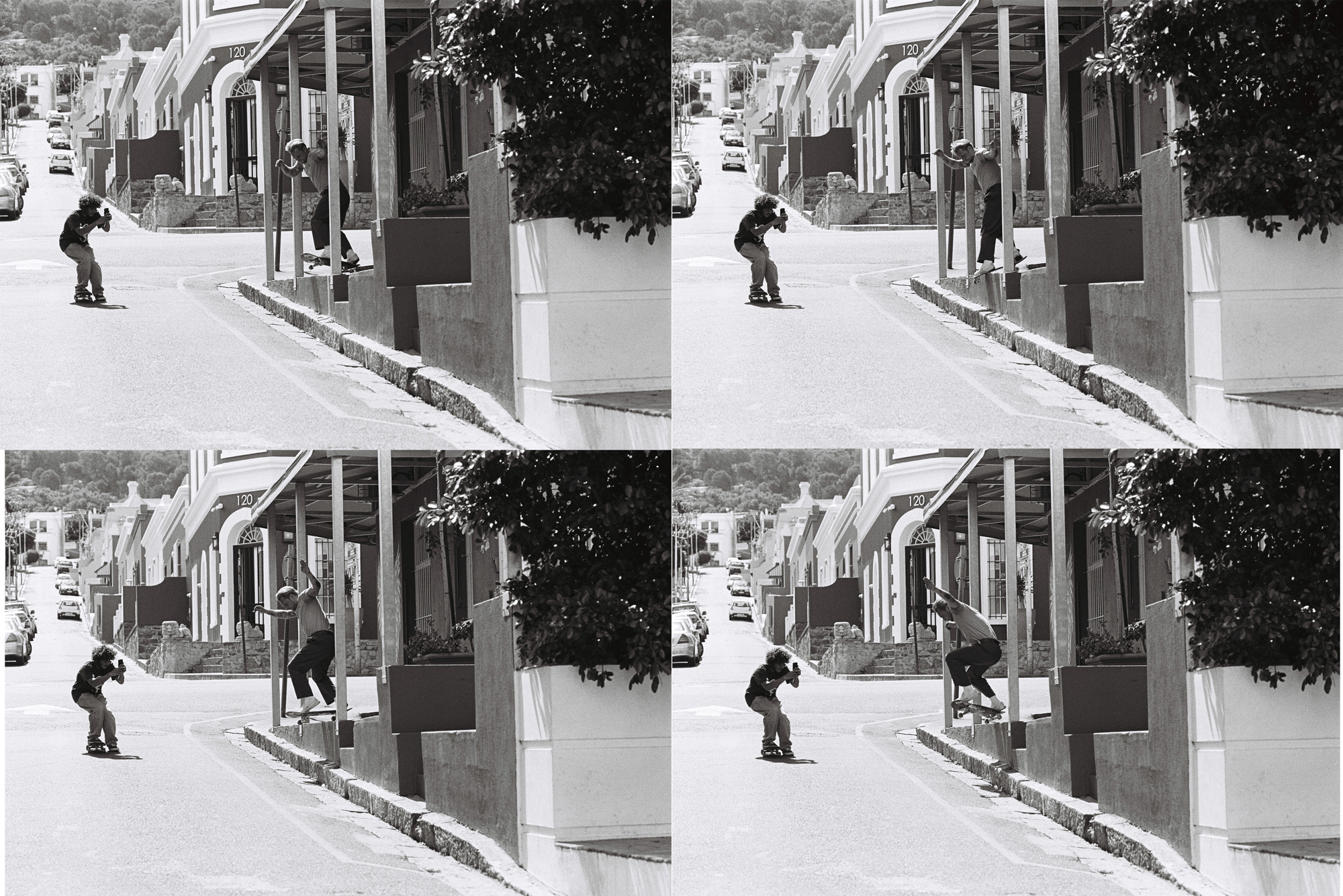 South African skateboarders; Yann Horoblitz, Chenai Gwandure, Joubert Van Staden, Justus Kotze, Alex Williams, Ethan Cairns, Zion Caswell, Iviwe Yekani, Joshua Chisholm, Charl Jensel, Dennis Collins.