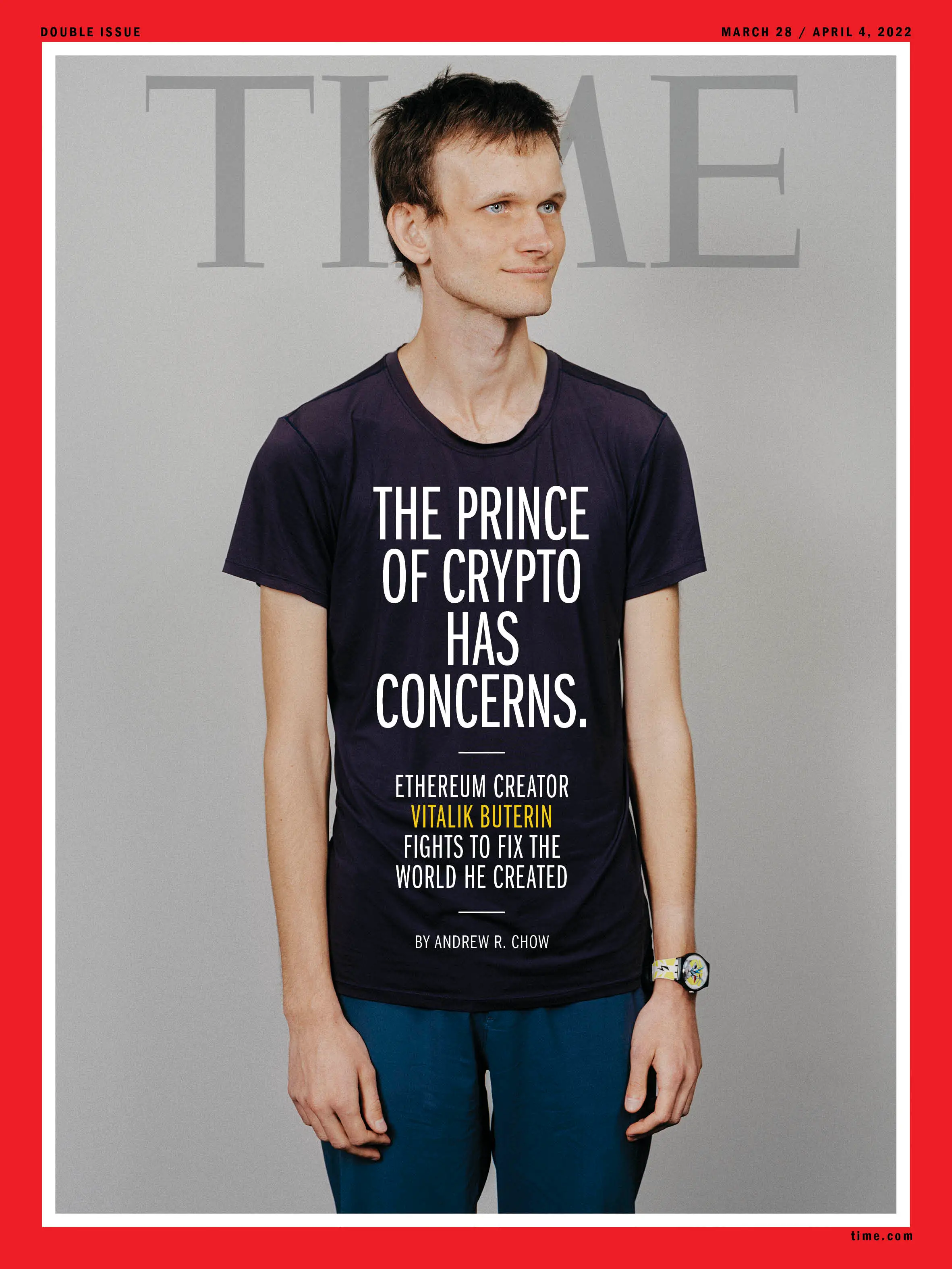 Buterin’s Time Magazine cover 